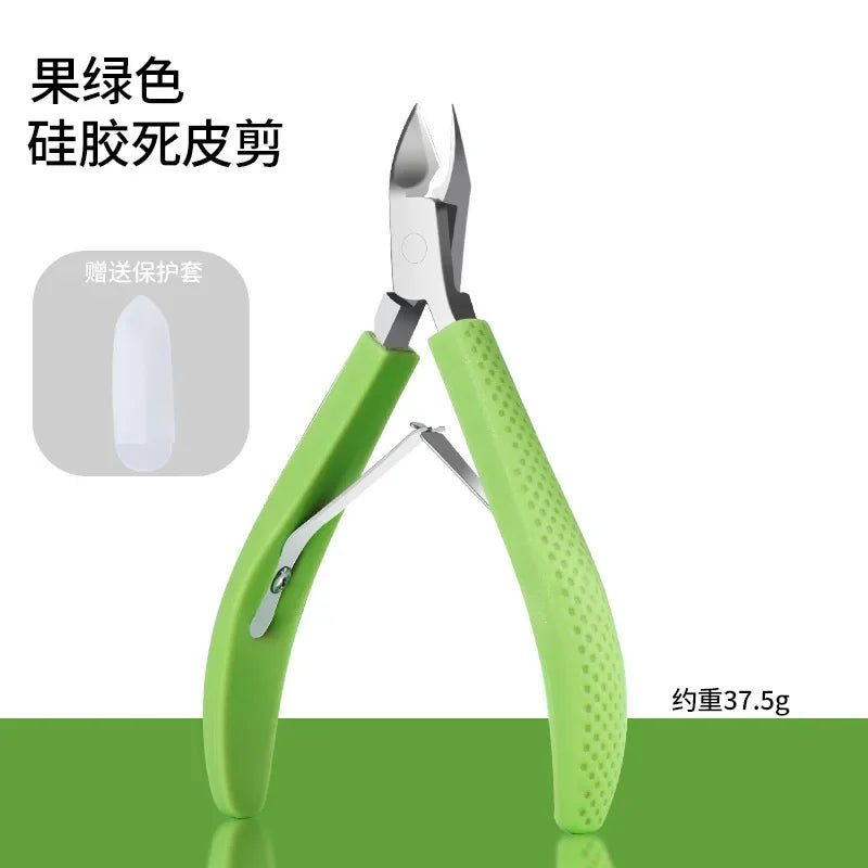Cuticle Nippers Nail Manicure Cuticle Scissors clippers Trimmer Dead Skin Remover pedicure Stainless Steel Cutters Tool