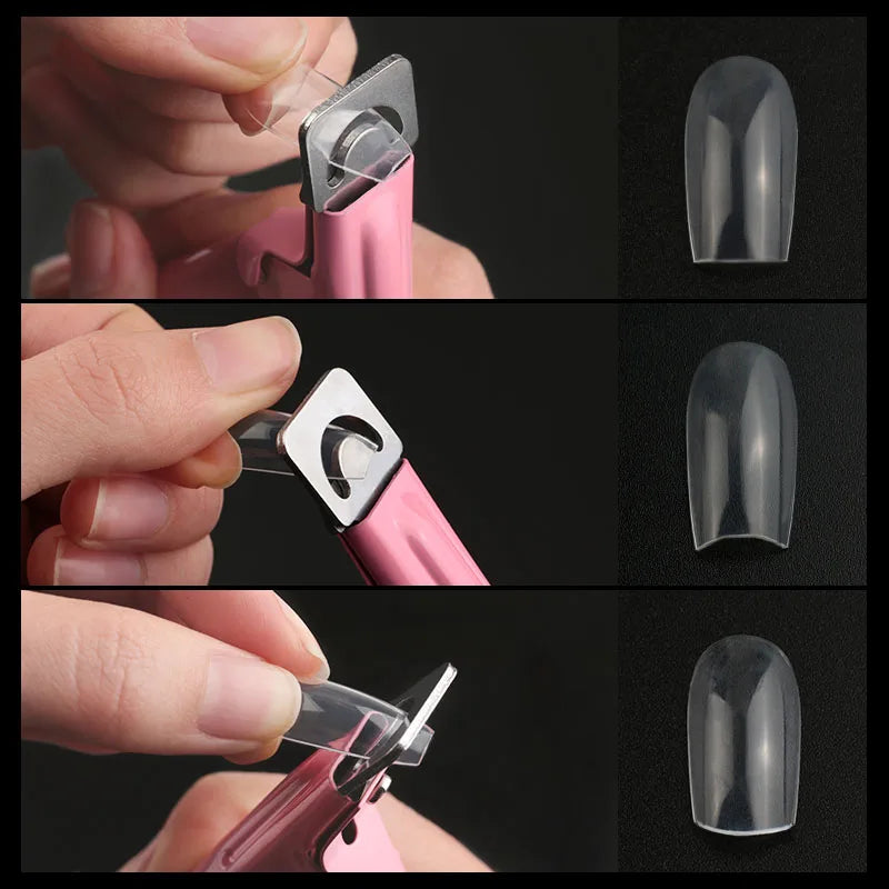 False Acrylic Tips Clipper Manicure Clamp Clippers Special Type U Word Cut False Manicure Tools Cut Clipper Nail Manicure Tools