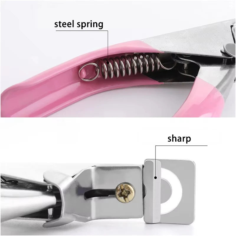 False Acrylic Tips Clipper Manicure Clamp Clippers Special Type U Word Cut False Manicure Tools Cut Clipper Nail Manicure Tools