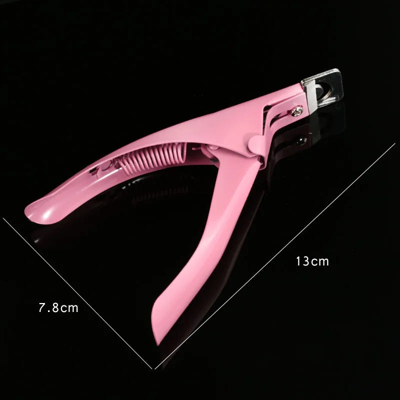 False Acrylic Tips Clipper Manicure Clamp Clippers Special Type U Word Cut False Manicure Tools Cut Clipper Nail Manicure Tools