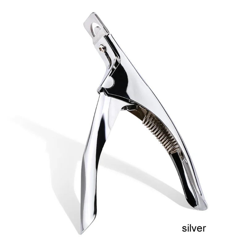 False Acrylic Tips Clipper Manicure Clamp Clippers Special Type U Word Cut False Manicure Tools Cut Clipper Nail Manicure Tools