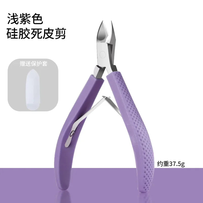 Cuticle Nippers Nail Manicure Cuticle Scissors clippers Trimmer Dead Skin Remover pedicure Stainless Steel Cutters Tool