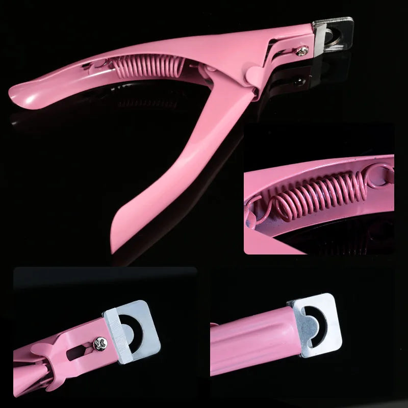 False Acrylic Tips Clipper Manicure Clamp Clippers Special Type U Word Cut False Manicure Tools Cut Clipper Nail Manicure Tools