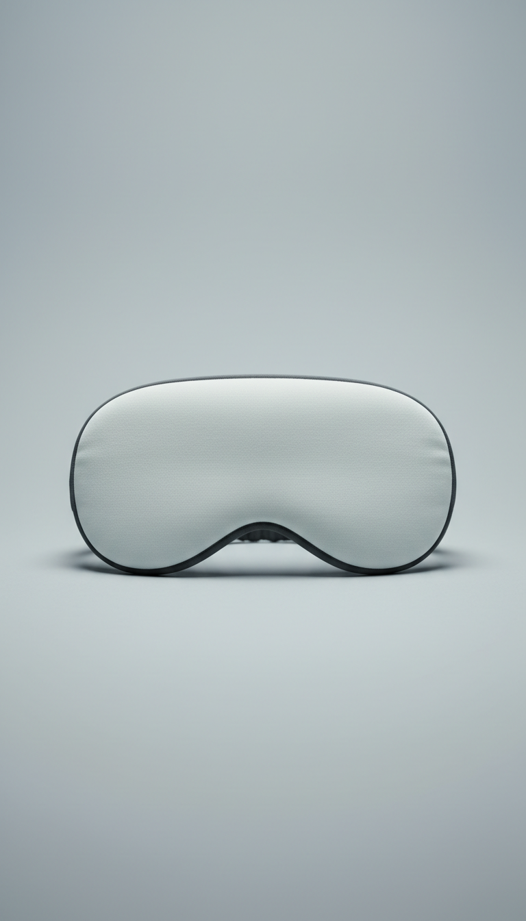 Mist White Contoured Sleep Mask