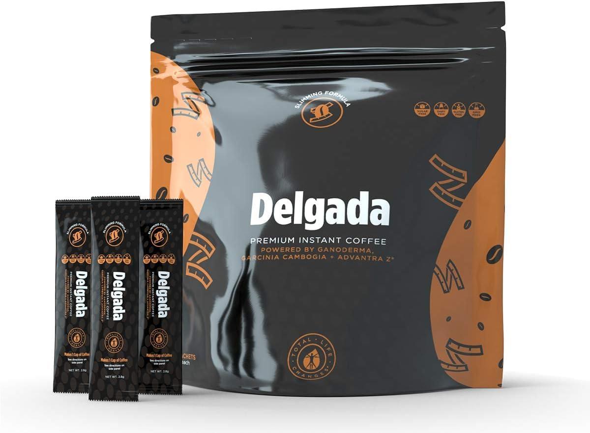 Coffee Delgada Premium Instant Coffee with Ganoderma Lucidum — Delgada