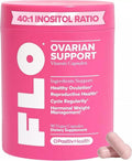 FLO Ovarian Support Vitamin 90 Vegan Capsules Dietary Supplement Hormone Balance