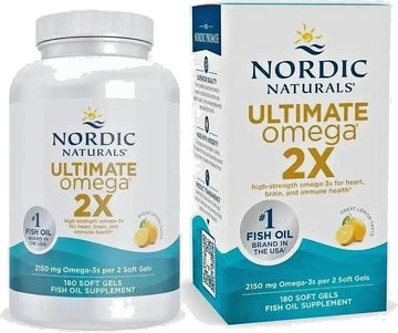 Nordic Naturals Ultimate O2X 180 Soft Gels Without Box – Extra Strength