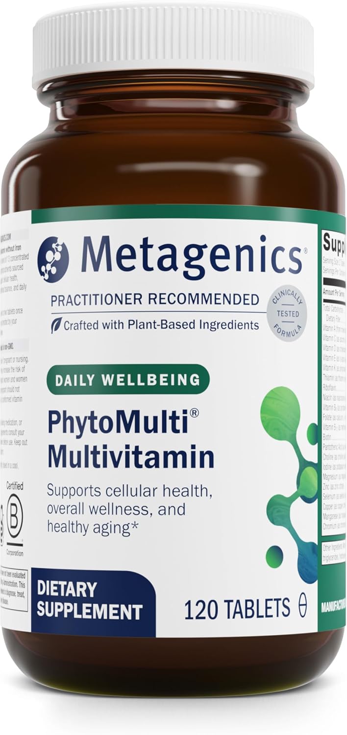 Metagenics PhytoMulti Multivitamin Without Iron 120 Tablets