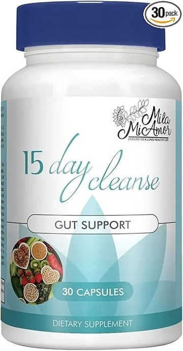 New ORIGINAL Milamiamor 15 Day Cleanse - Gut and Colon Support USA