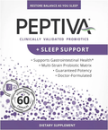 Peptiva 26 Billion CFU Probiotic & Sleep Support - Clinically Validated Multi-St (60 CAPSULES)