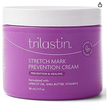 TriLASTIN Maternity Stretch Mark Prevention & Healing Cream 4 oz