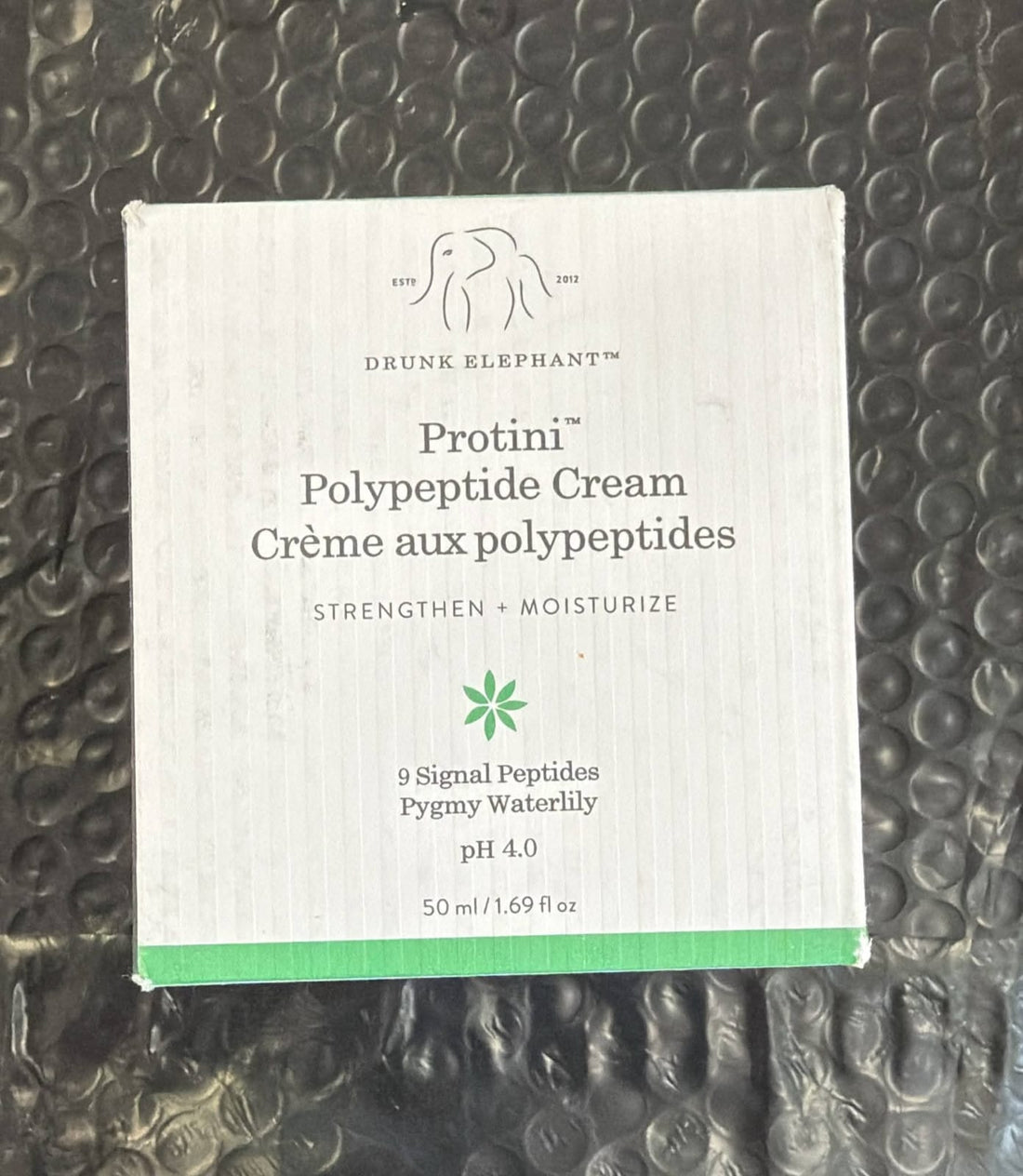 Drunk Elephant Protini Polypeptide Cream Moisturizer, 1.69 oz – Hydrating Gel-Cream with Peptides