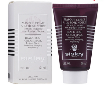 Black Rose Cream Mask by Sisley Paris Instant Youth 2 oz / 60ML