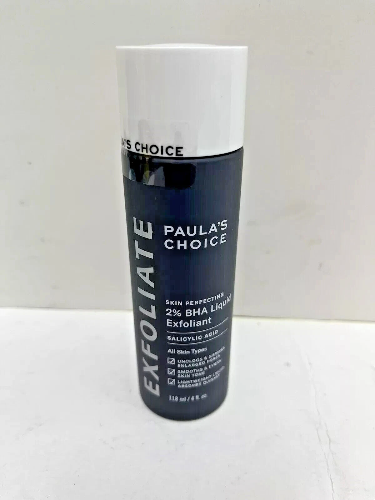 Paulas Choice Skin Perfecting 2% BHA Liquid Exfoliant Salicylic Acid 4oz