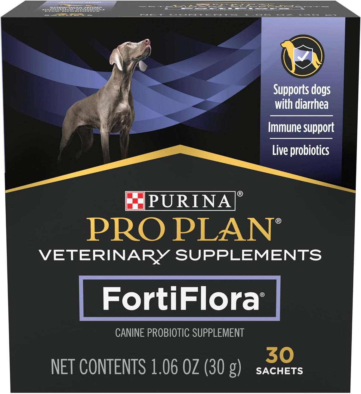Purina Pro Plan Veterinary Supplements FortiFlora Dog 30 Ct