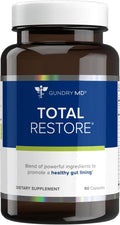 Gundry MD Total Restore Gut Health and Gut Lining Support Supplement (90 Caps) (plastic bottle)