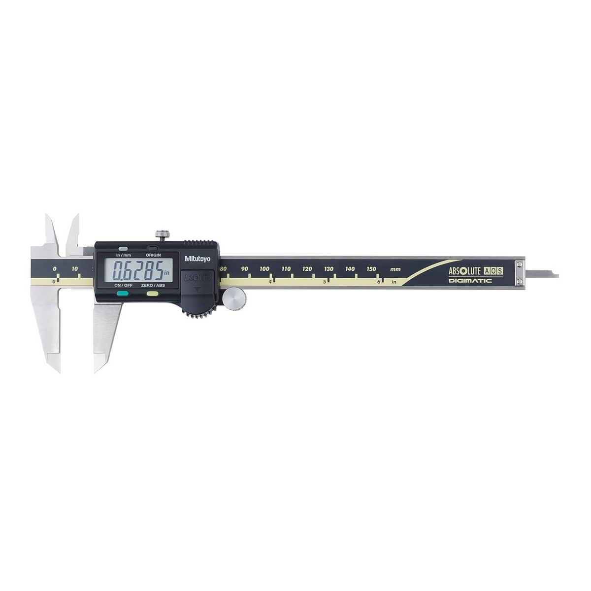 Mitutoyo 500-196-30 Digimatic 0-6 inch Digital Vernier Caliper Absolute AOS 6 inches