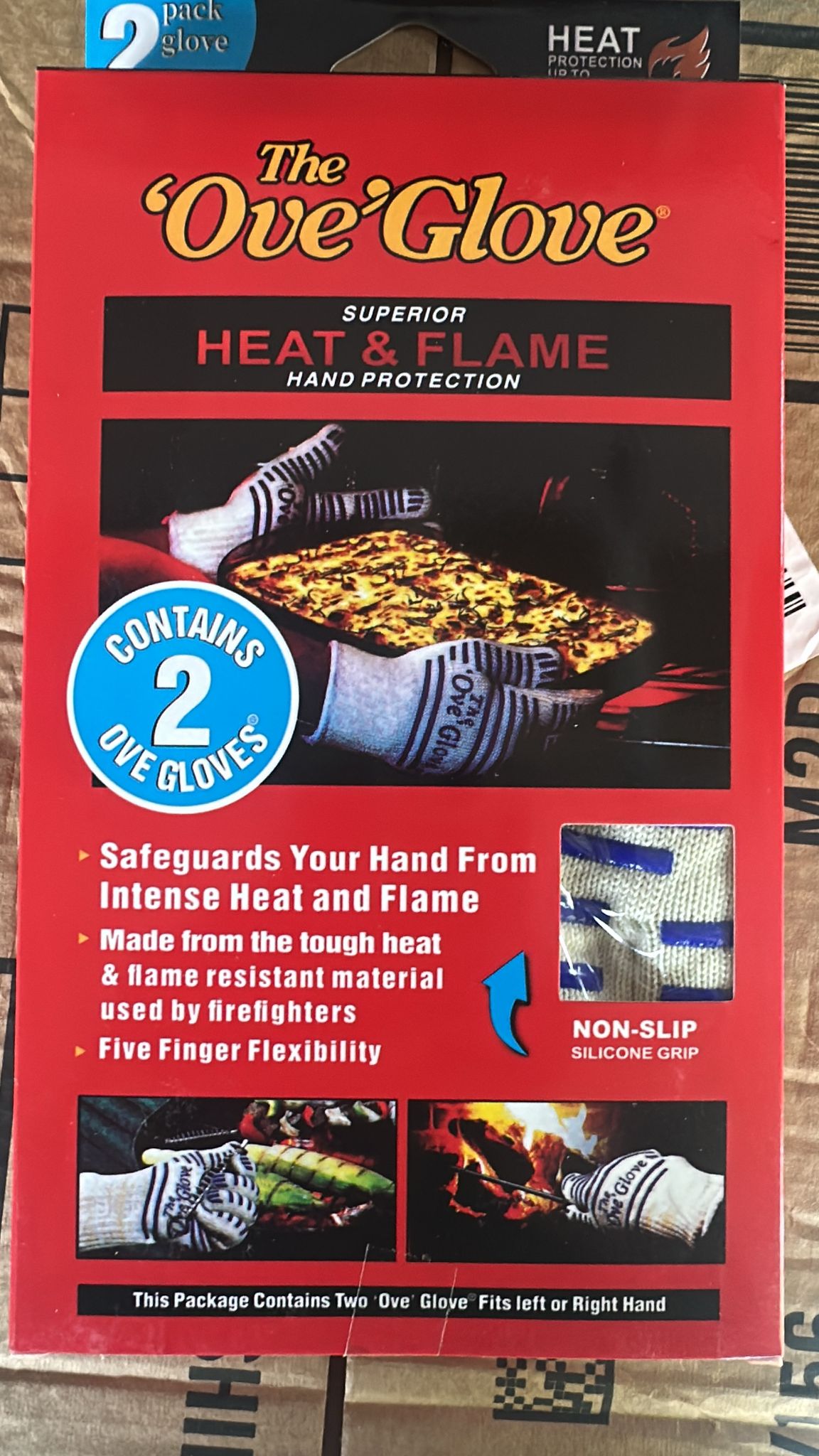 Ove Glove Heavy Duty Oven Glove Non-slip Silicone Grip For Hot BRAND NEW!!!!!!!!
