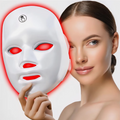 LED Facial Mask Skin Rejuvenation 7 Color Light Therapy Lamp Tools