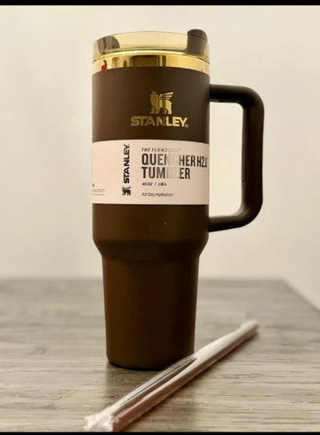 Chocolate Gold Quencher 40oz Tumbler Flowstate H2.0 Factory Sealed