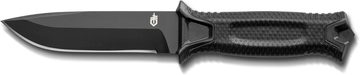 Gerber Gear StrongArm - Fixed-Blade Camping & Hunting Knife with Striking Pommel & Sheath - Premium Survival Gear - Blac