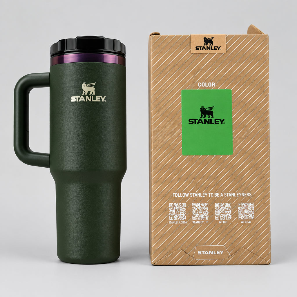 Rare 40oz Green Chorma The Flowstate Quencher H2.0 Tumbler NI