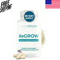 ReGrow Hair Growth Vitamins with Biotin, Hair Supplement by PureHealth Research. 120 capsules
