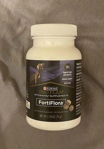 Purina Pro Plan FortiFlora Chewable Canine Supplement 45 Tablets