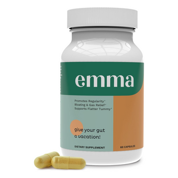 Emma Relief Supplement Konsciens Keto for Gut Bloating 60 Capsules