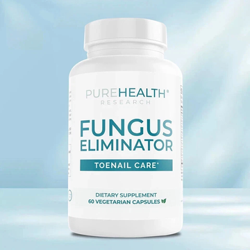 PureHealth Research Fungus Eliminator - Toenail Care,Wormwood,Oregano, Garlic 60 capsules