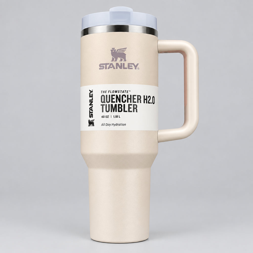Quencher H2.0 FlowState 30oz Tumbler - Cream or biege color