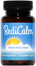 RediCalm - Natural Stress Relief Supplement - Non-GMO, Vegan, Gluten (30 cap)