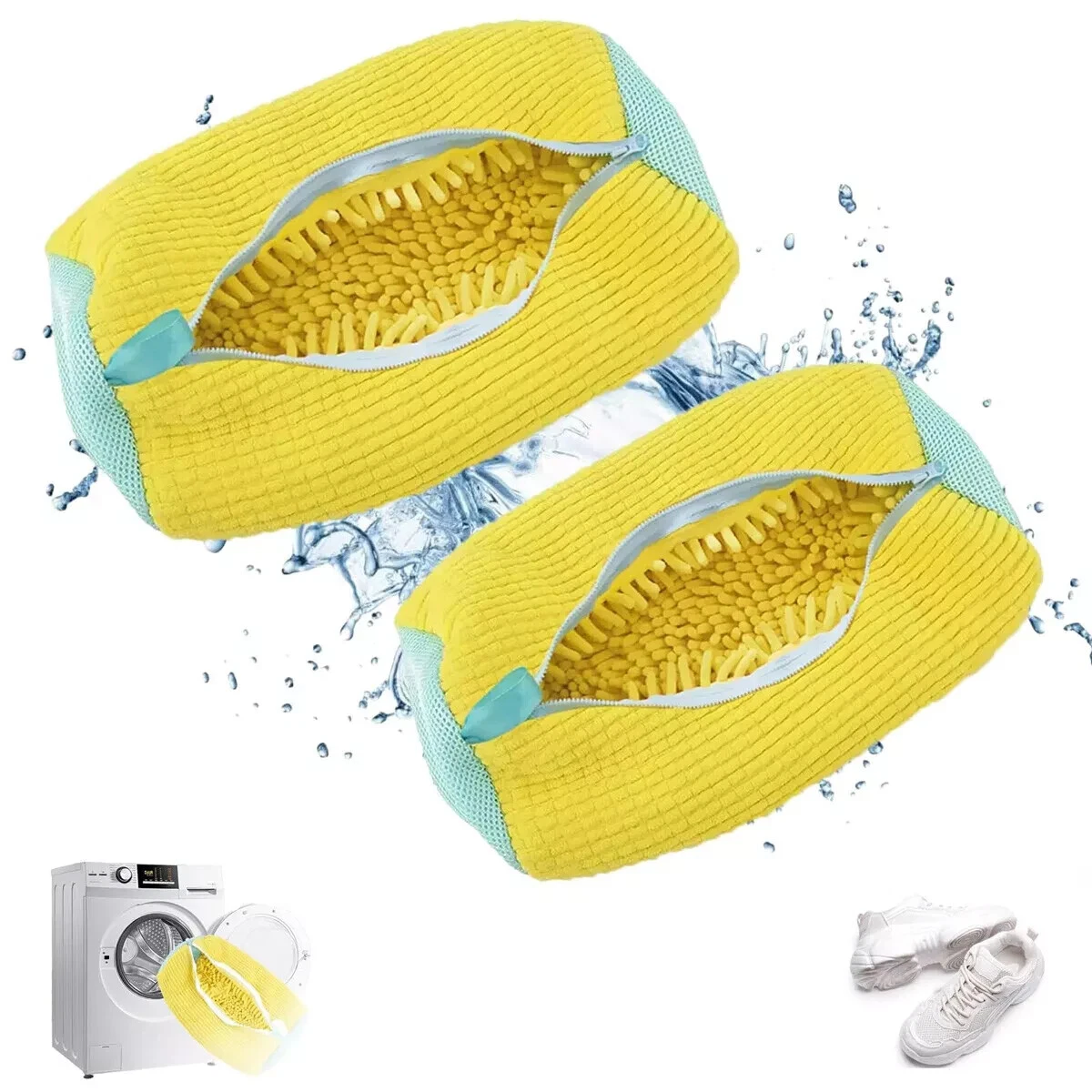 Shoe Washing Bag for Washing Machine Laundry Shoe Bag for Washer and Dryer pack of 2