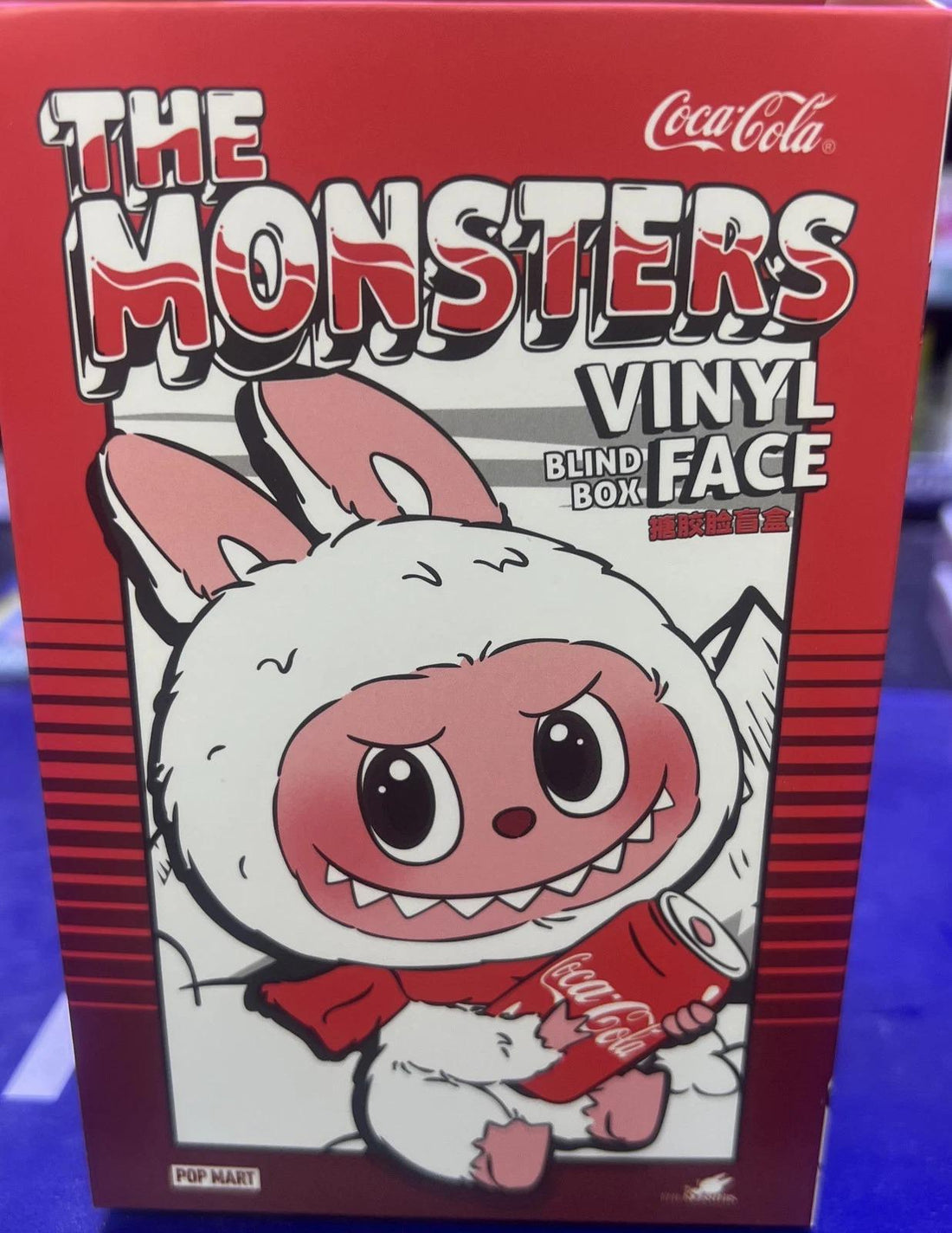 Labubu Monsters Coca-Cola Vinyl Face Blind Box Collectible Set