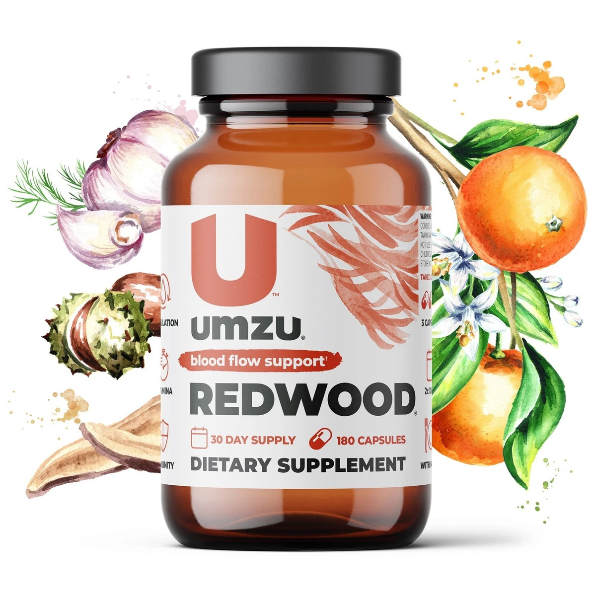 UMZU Redwood - Nitric Oxide & Circulatory Support 180 capsules