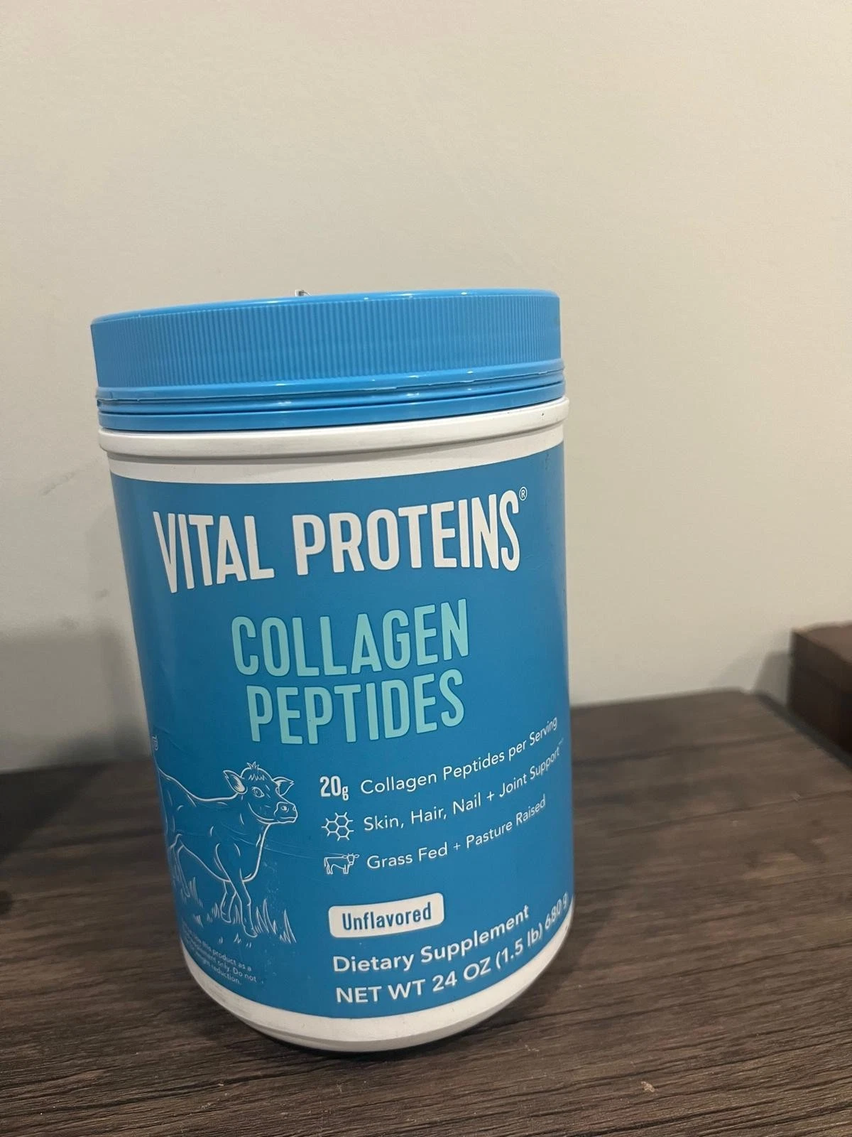 Vital Proteins Collagen Peptides Dietary Supplement Powder 24 oz