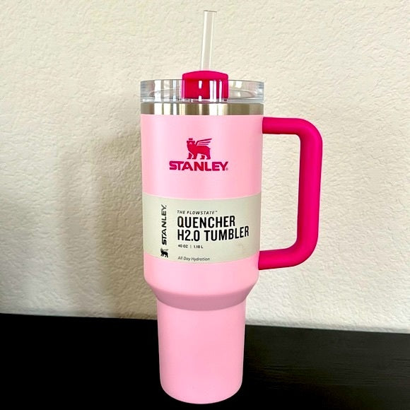 Stanley Quencher Flamingo 40oz