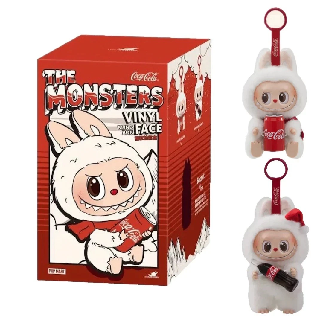 Labubu Monsters Coca-Cola Vinyl Face Blind Box Set