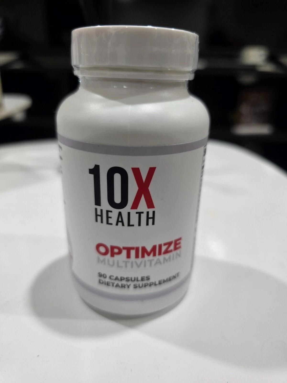 10X Health Optimize Methylated Multivitamin 90 Capsules — 10X Health