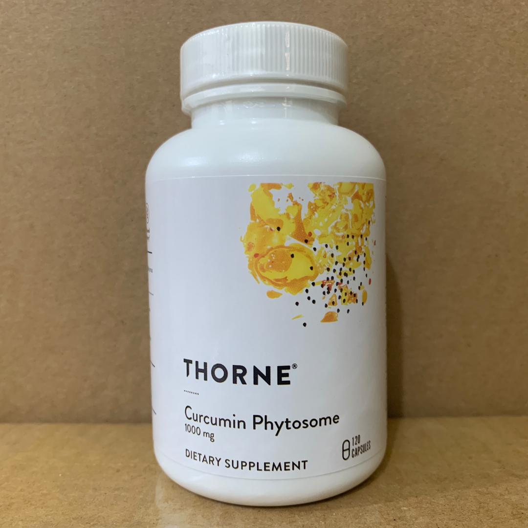THORNE Curcumin Phytosome 1000 mg - 120 Capsules - 60 Servings — THORNE