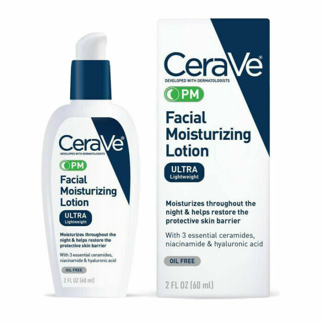 CeraVe PM Facial Moisturizing Lotion — 2 oz