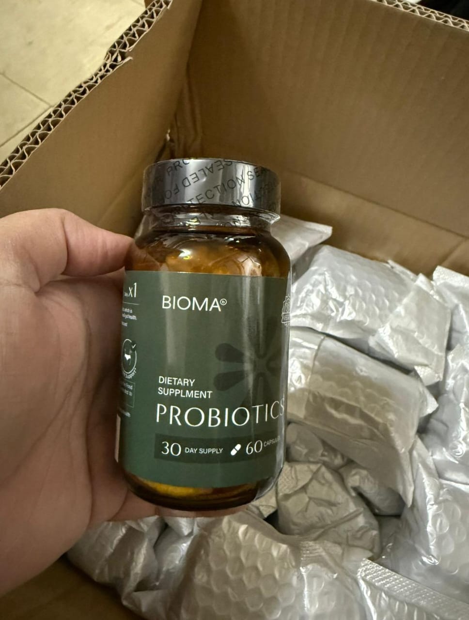 Bioma Probiotics for Digestive Health 3 In 1 Gut Health Probiotic 60