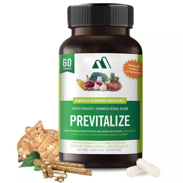 60 Capsules Previtalize Probiotic Element Food Capsules, Probiotic