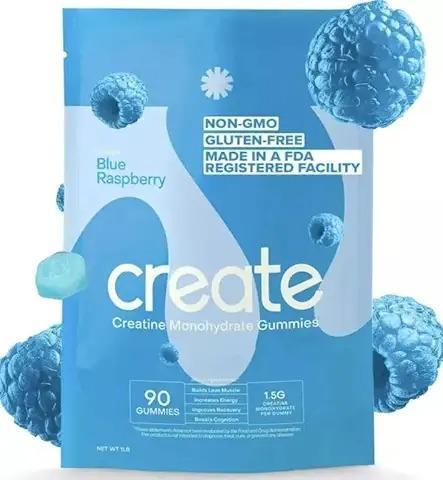 Creatine Gummies — 1.5g Per Gummy, 90 Count — Create