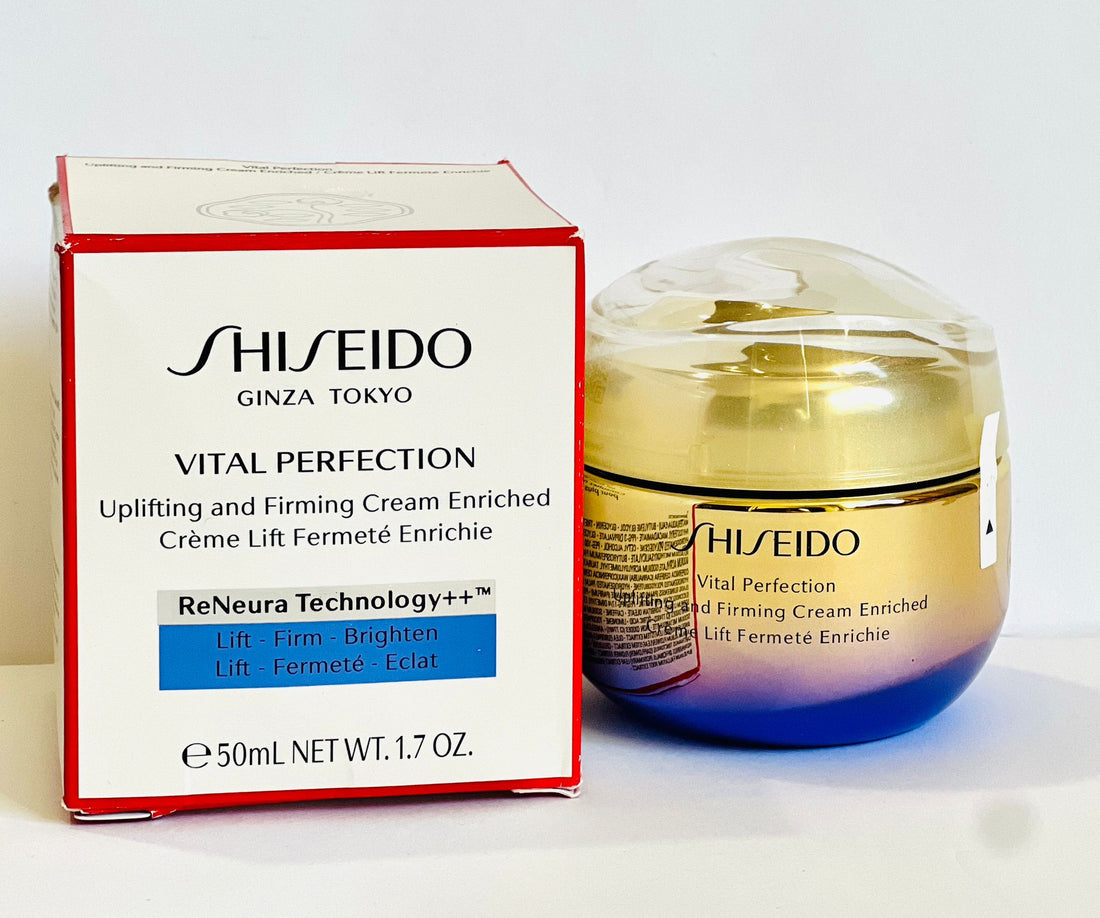 Shiseido Vital Perfection Uplifting Firming Face Cream 1.7oz NEW